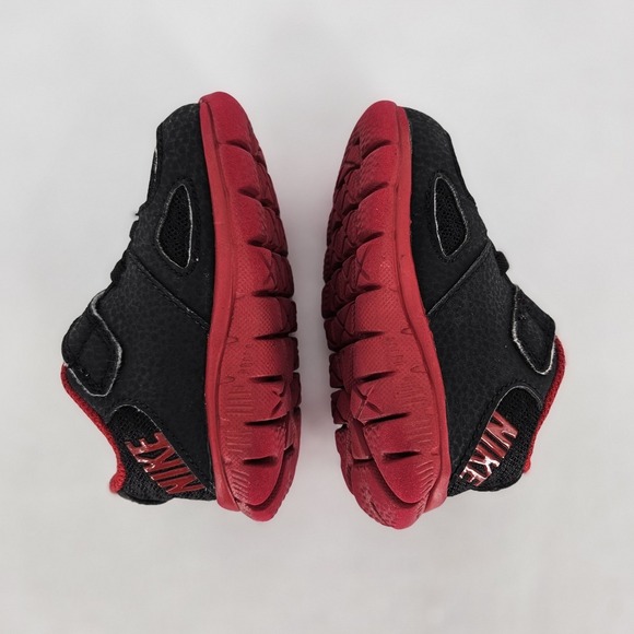 Vtg Nike Black And Red Free Trainer 3.0 Baby‎ Sneakers Boys Shoes Size 4C - Picture 5 of 8